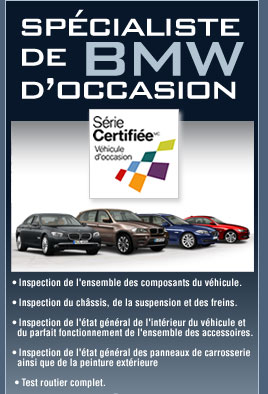 Spécialiste de BMW d'occasion chez BMW West-Island Spécialiste de BMW d'occasion à Montréal